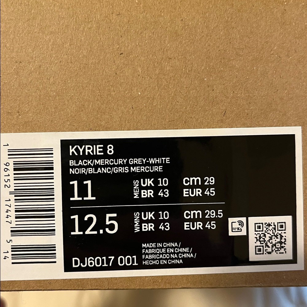 NIB Nike Kyrie 8 "Orca" sneaker Men’s size 11 - Picture 12 of 12